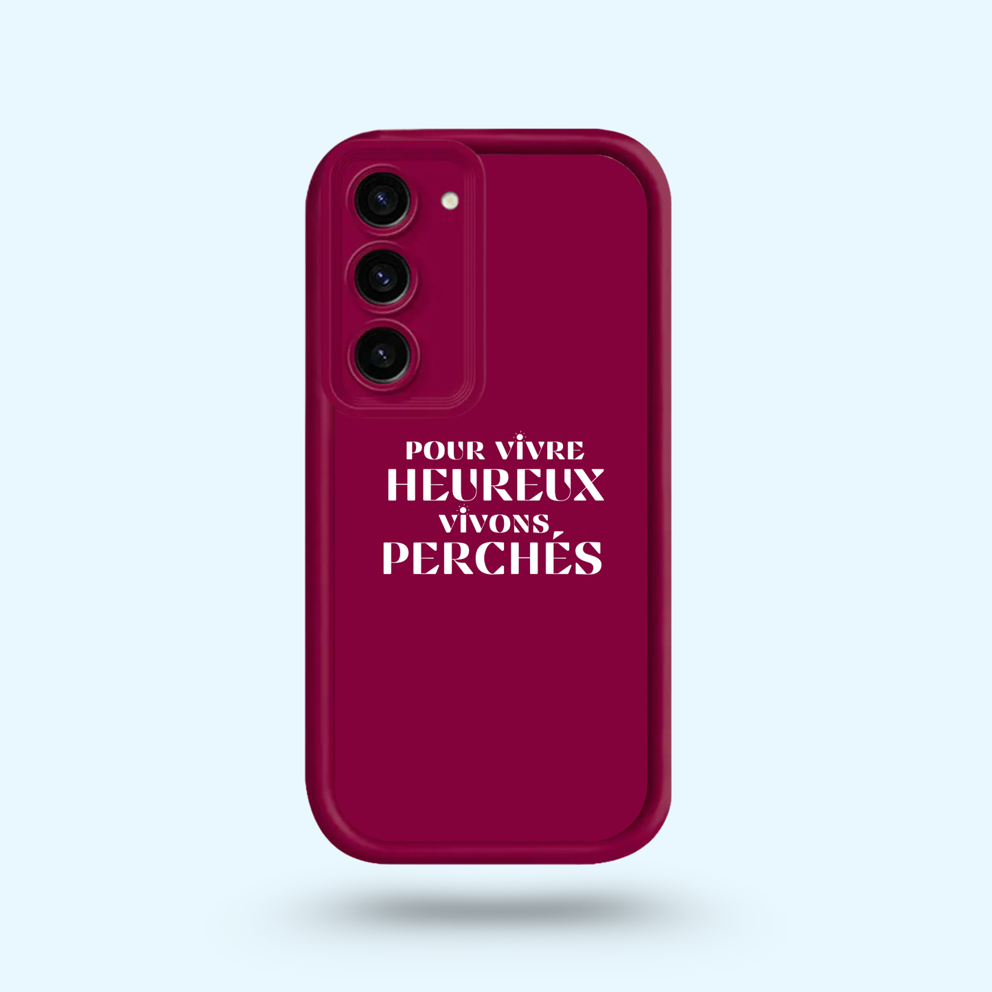 Coque Samsung - Vivre heureux ☀️