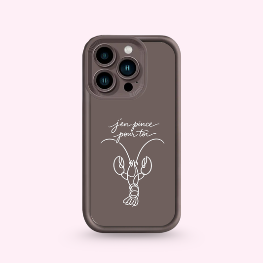 Coque Iphone - J’en pince pour toi 🦞