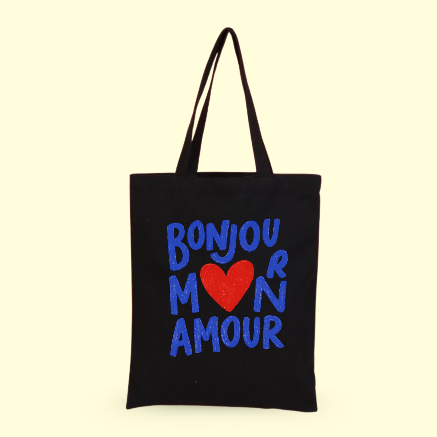 Tote Bag - Bonjour m❤️n Amour