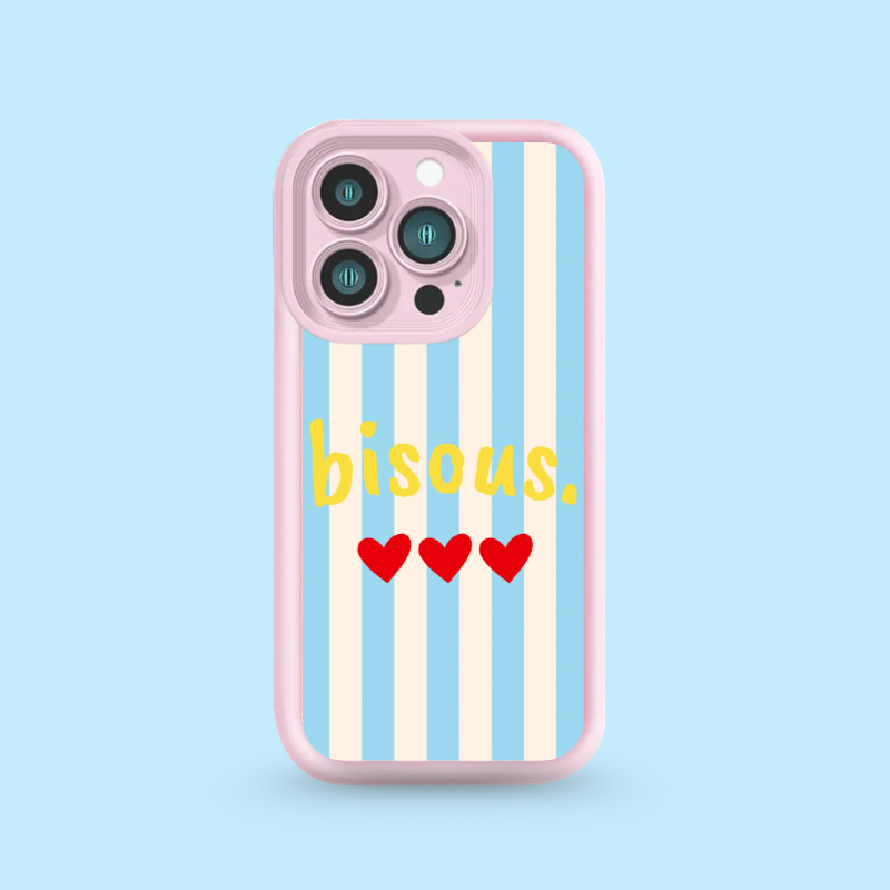 Coque Iphone - Bisous🩵