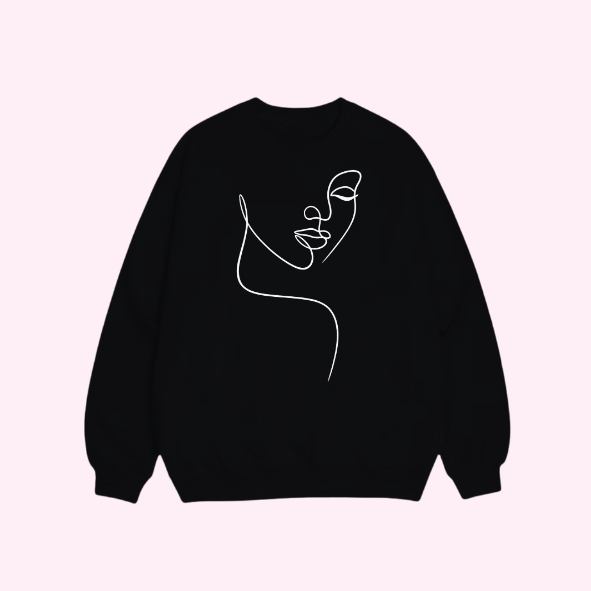 Sweat shirt - Visage Femme 🤍