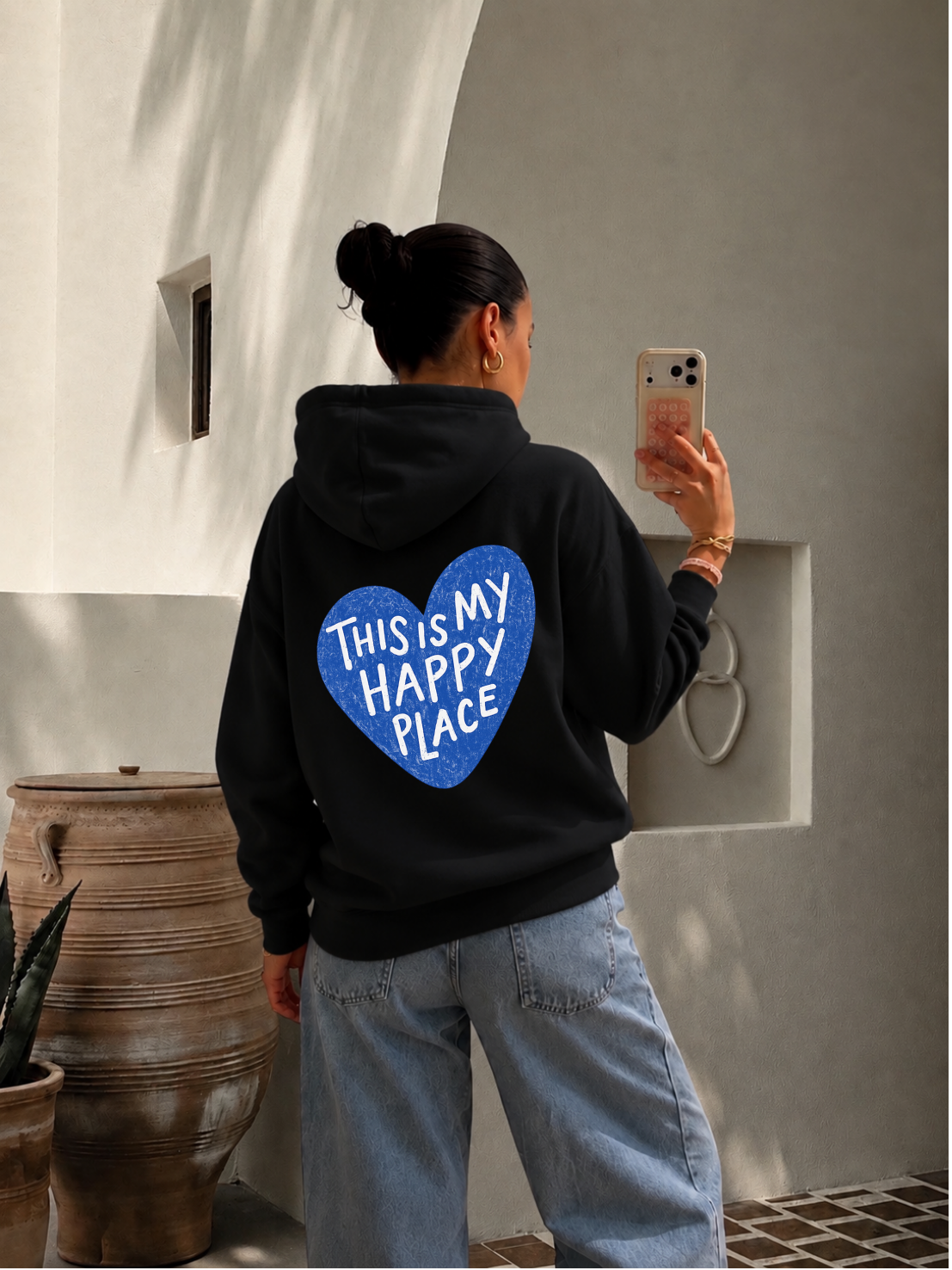 Sweat shirt - Happy Place Blue 💙