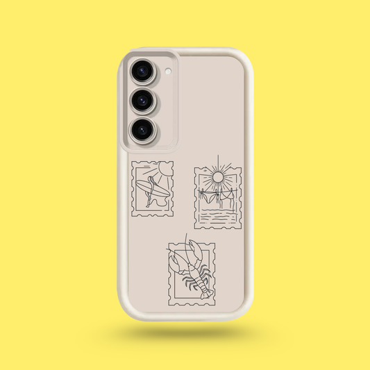 Coque Samsung - Timbres ✉️