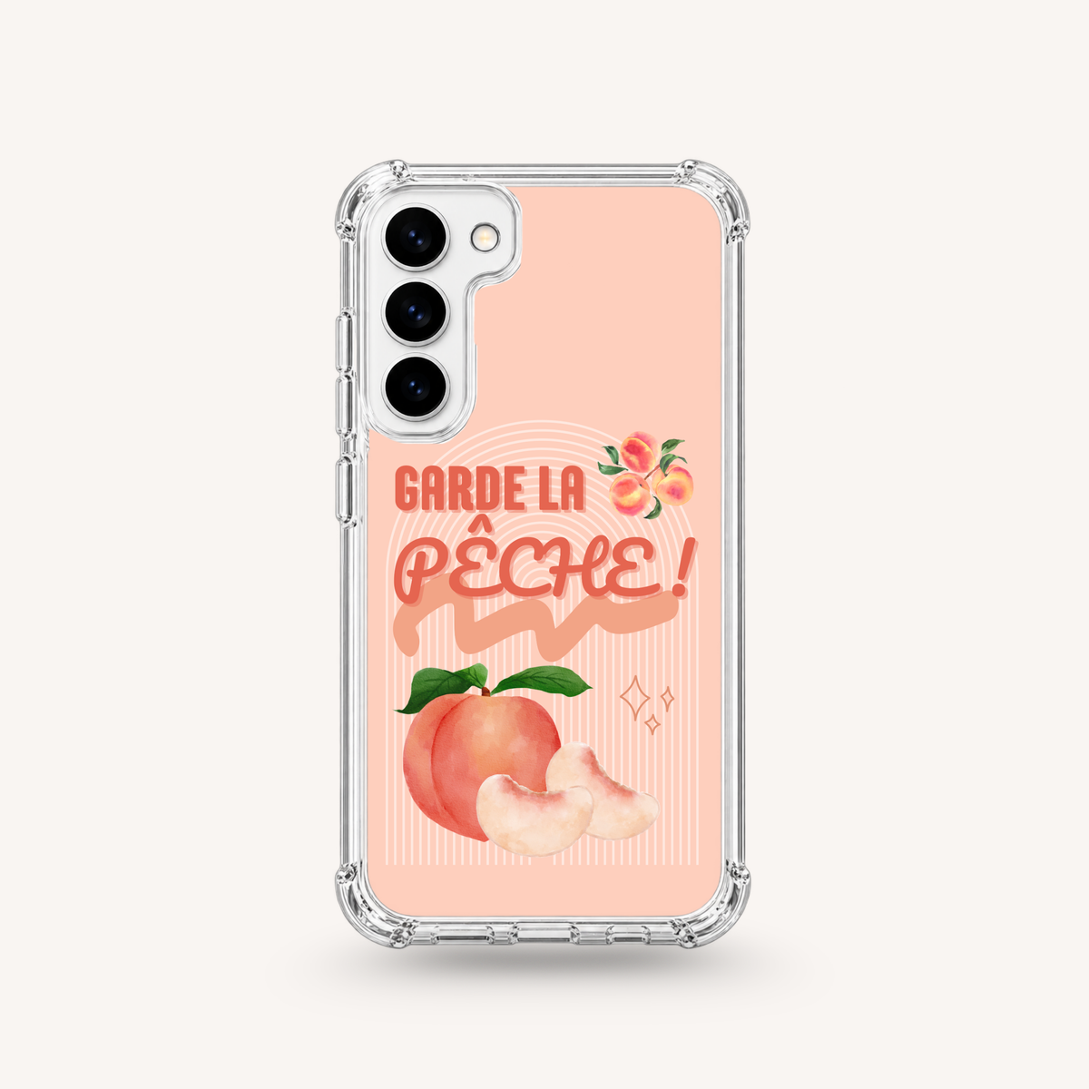 Coque Samsung - Garde la Pêche 🍑