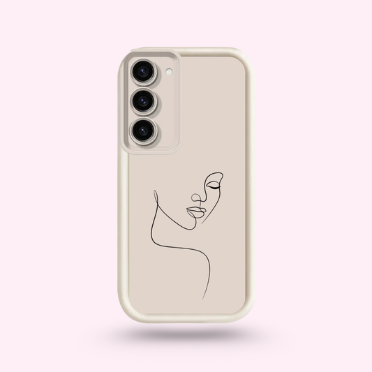 Coque Samsung - Visage Femme 🤍