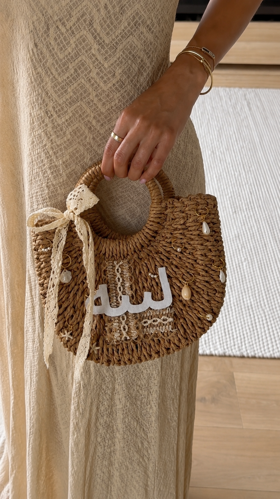 Sac minimaliste personnalisé 🐚