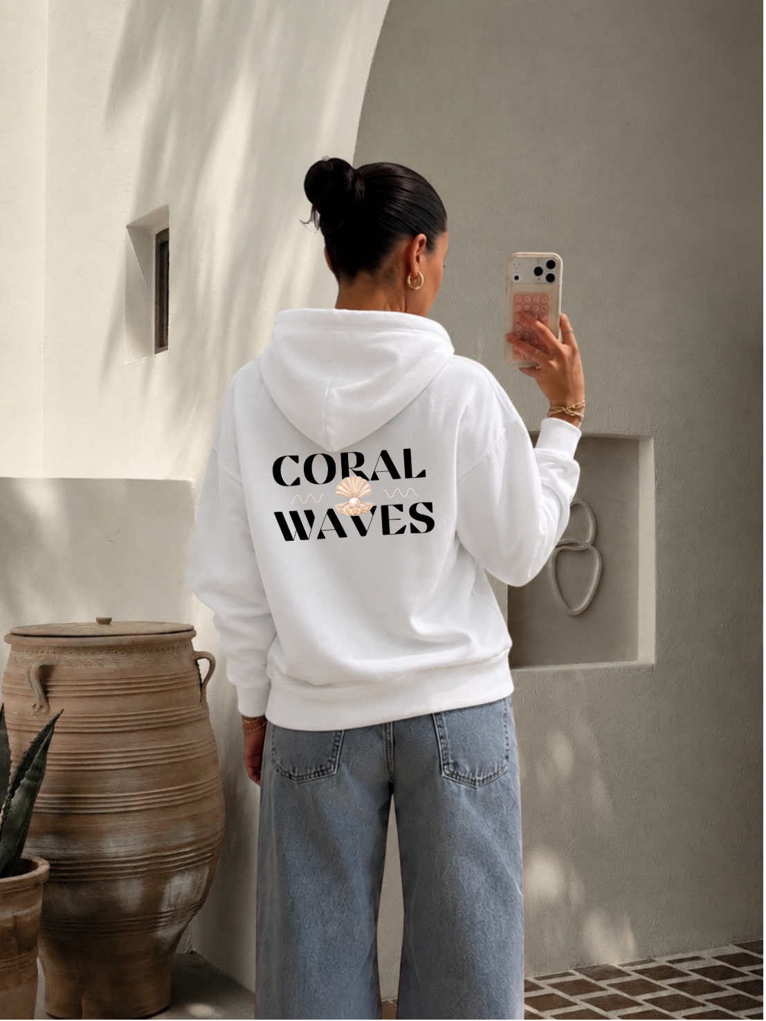 Sweat shirt - Coral Waves 🐚