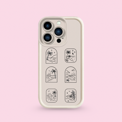 Coque Iphone - Plage 🐚