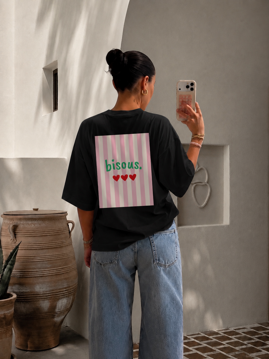 T-shirt - Bisous 🩷