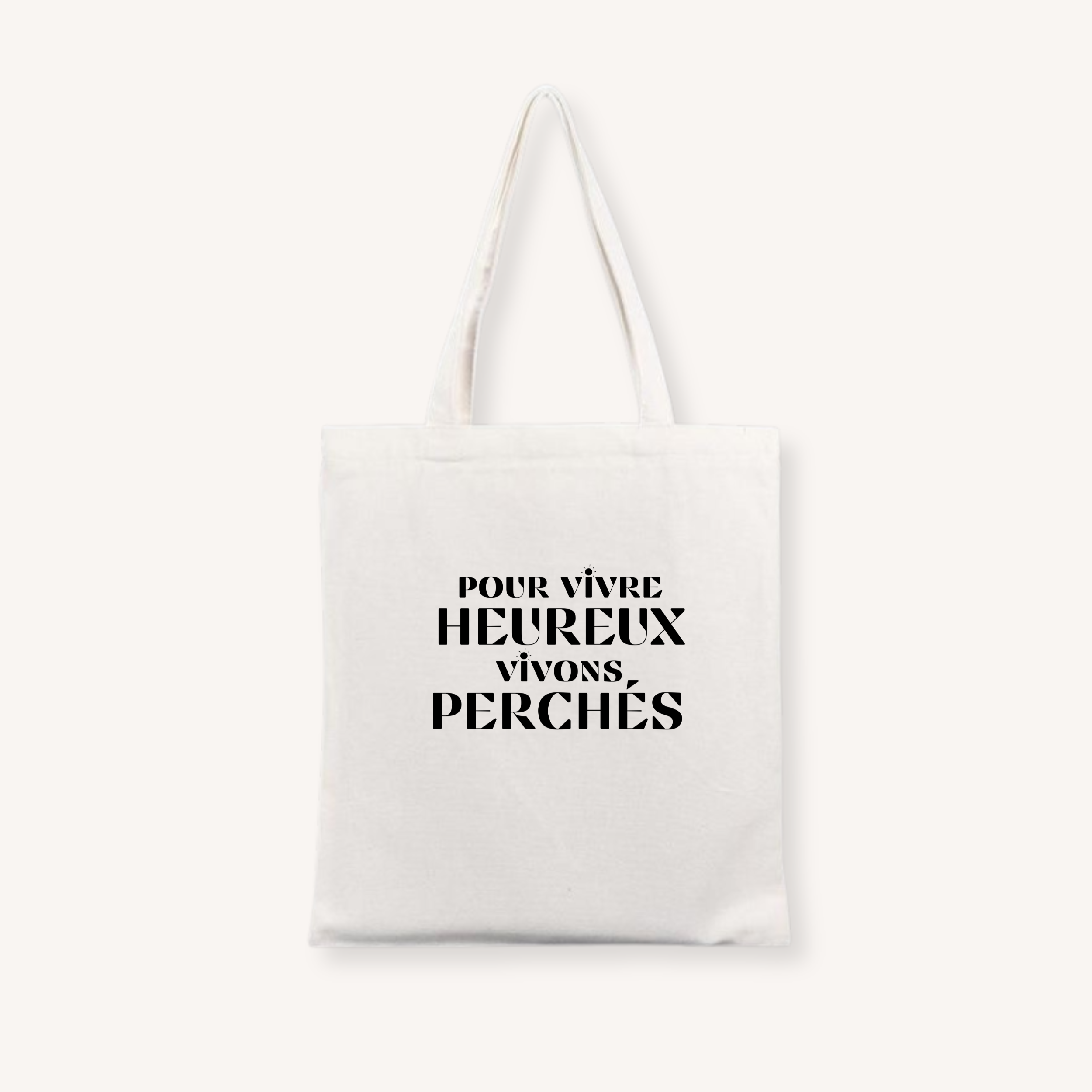 Tote Bag - Vivre Heureux ☀️