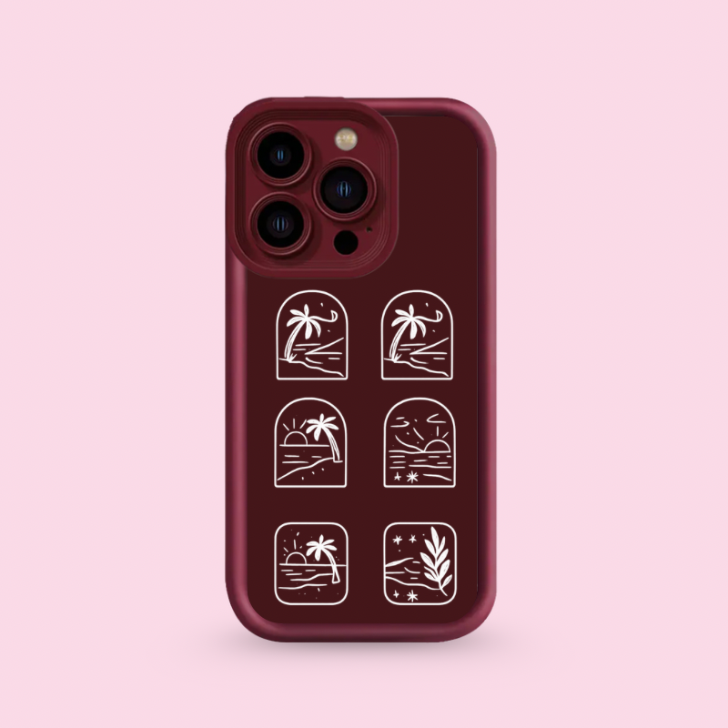 Coque Iphone - Plage 🐚