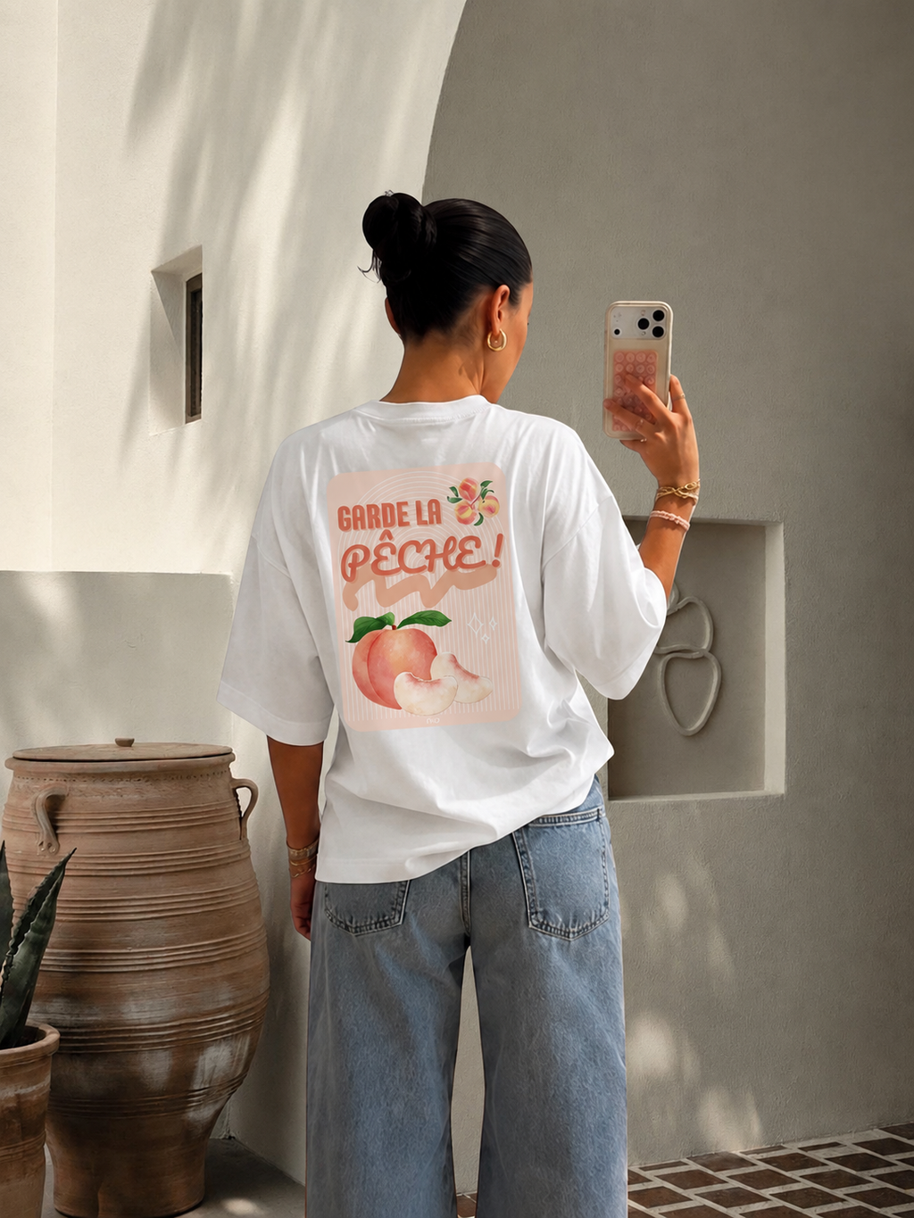 T-shirt - Garde la pêche 🍑