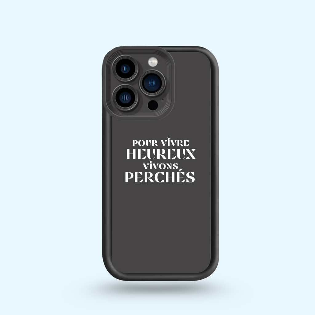 Coque Iphone - Vivre heureux ☀️
