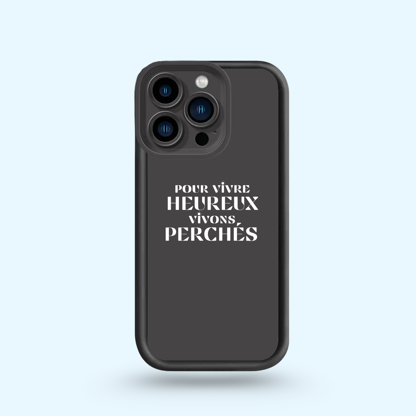 Coque Iphone - Vivre heureux ☀️