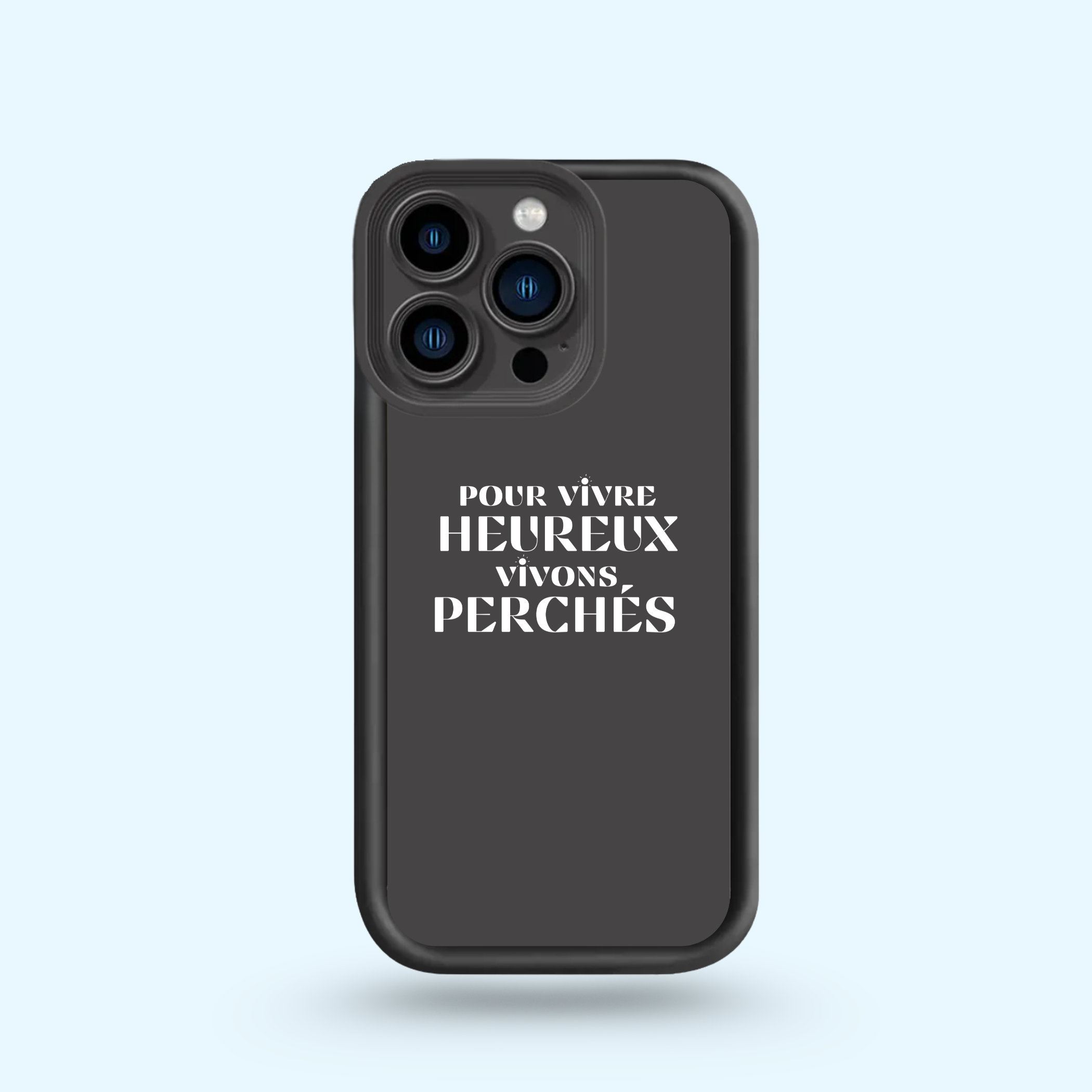 Coque Iphone - Vivre heureux ☀️