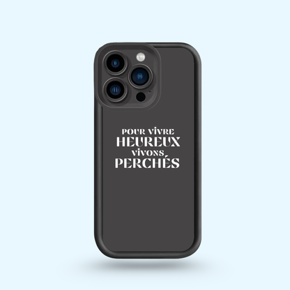 Coque Iphone - Vivre heureux ☀️