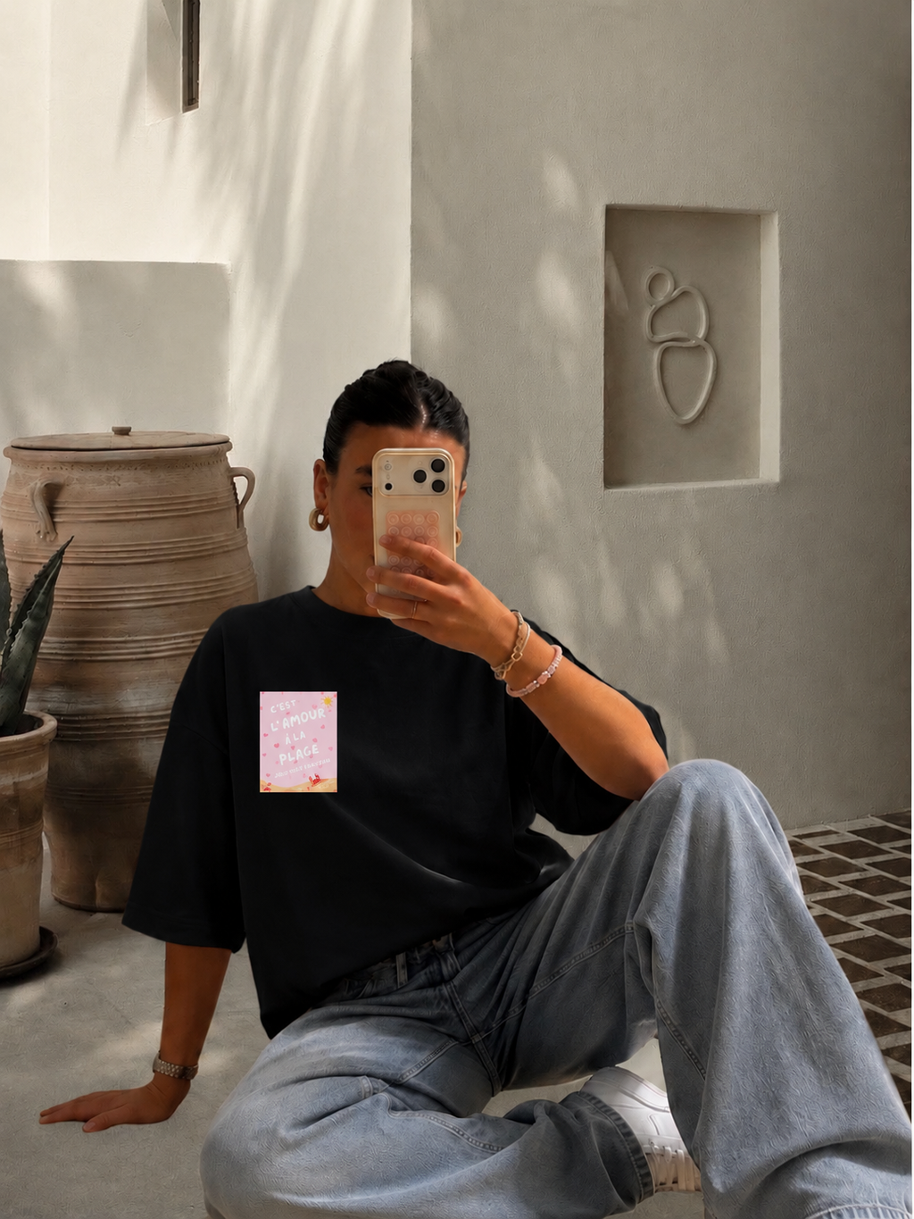 T-shirt - Amour à la plage 💕