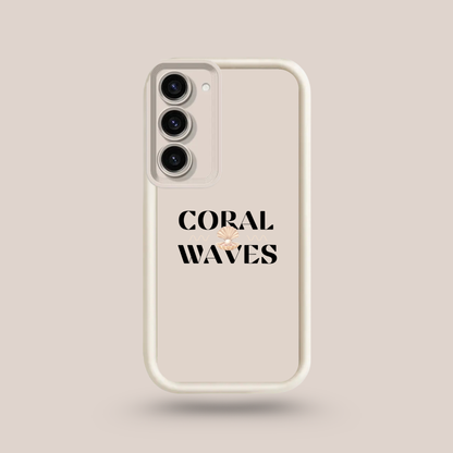 Coque Samsung - Coral Waves 🐚