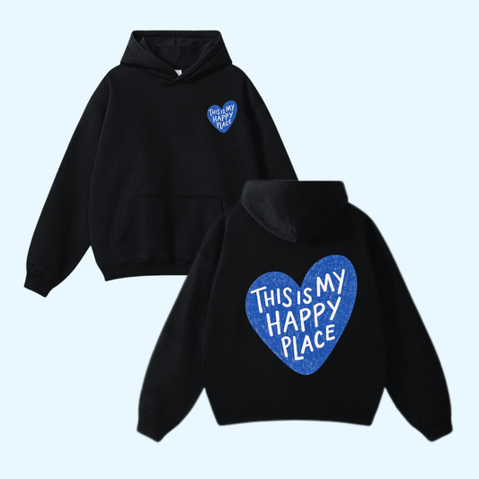 Sweat shirt - Happy Place Blue 🐋
