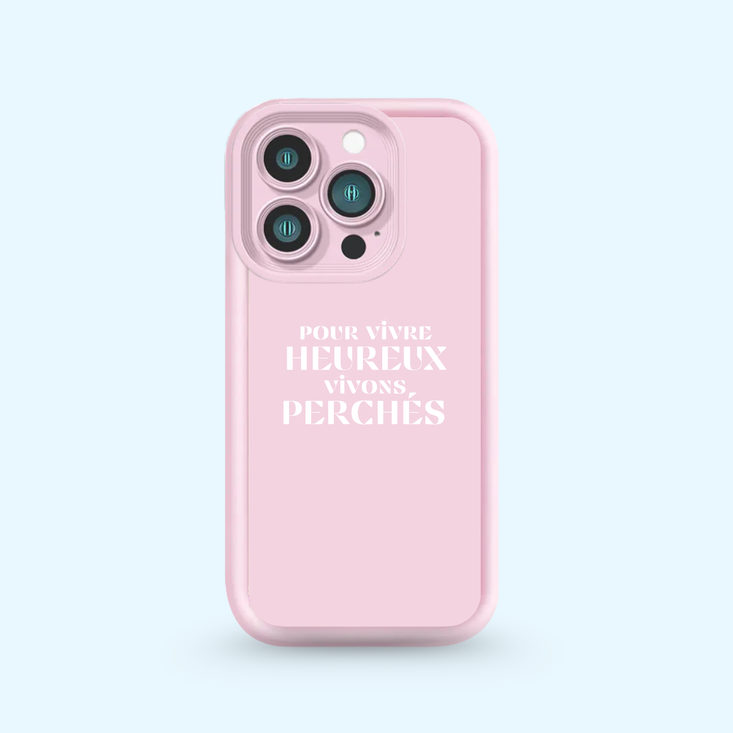 Coque Iphone - Vivre heureux ☀️