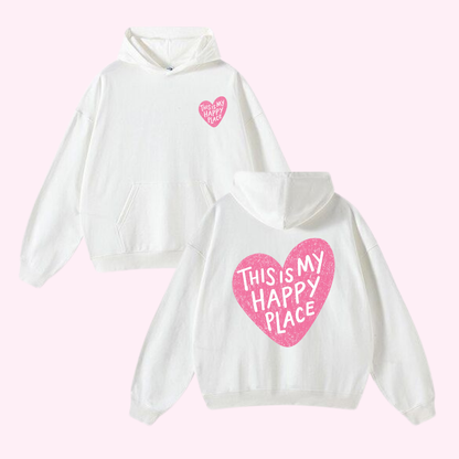 Sweat shirt - Happy Place Pink 🌸