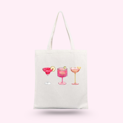Tote Bag - 3 Cocktails 🎀