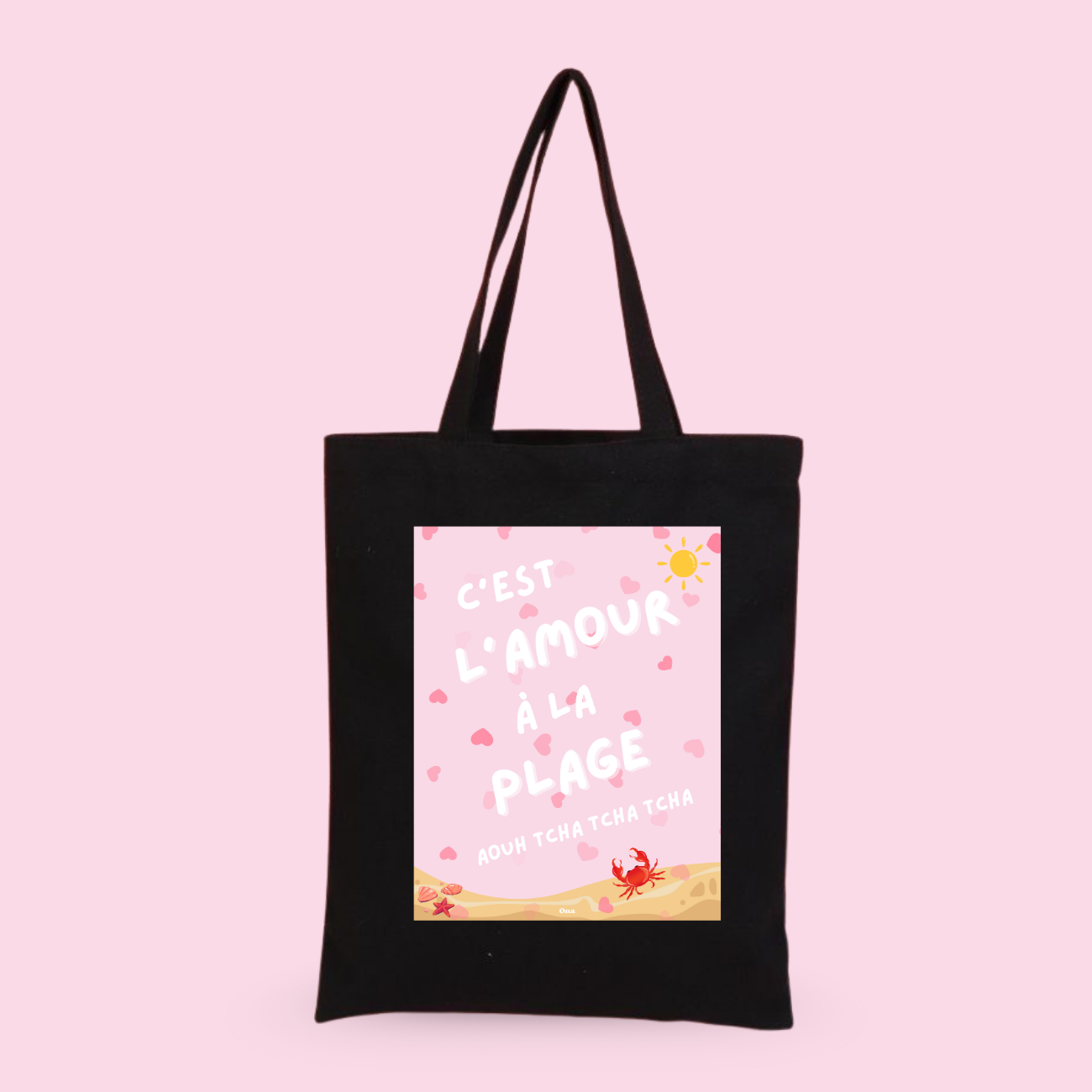 Tote Bag - Amour à la plage 💕