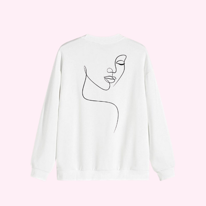 Sweat shirt - Visage Femme 🤍