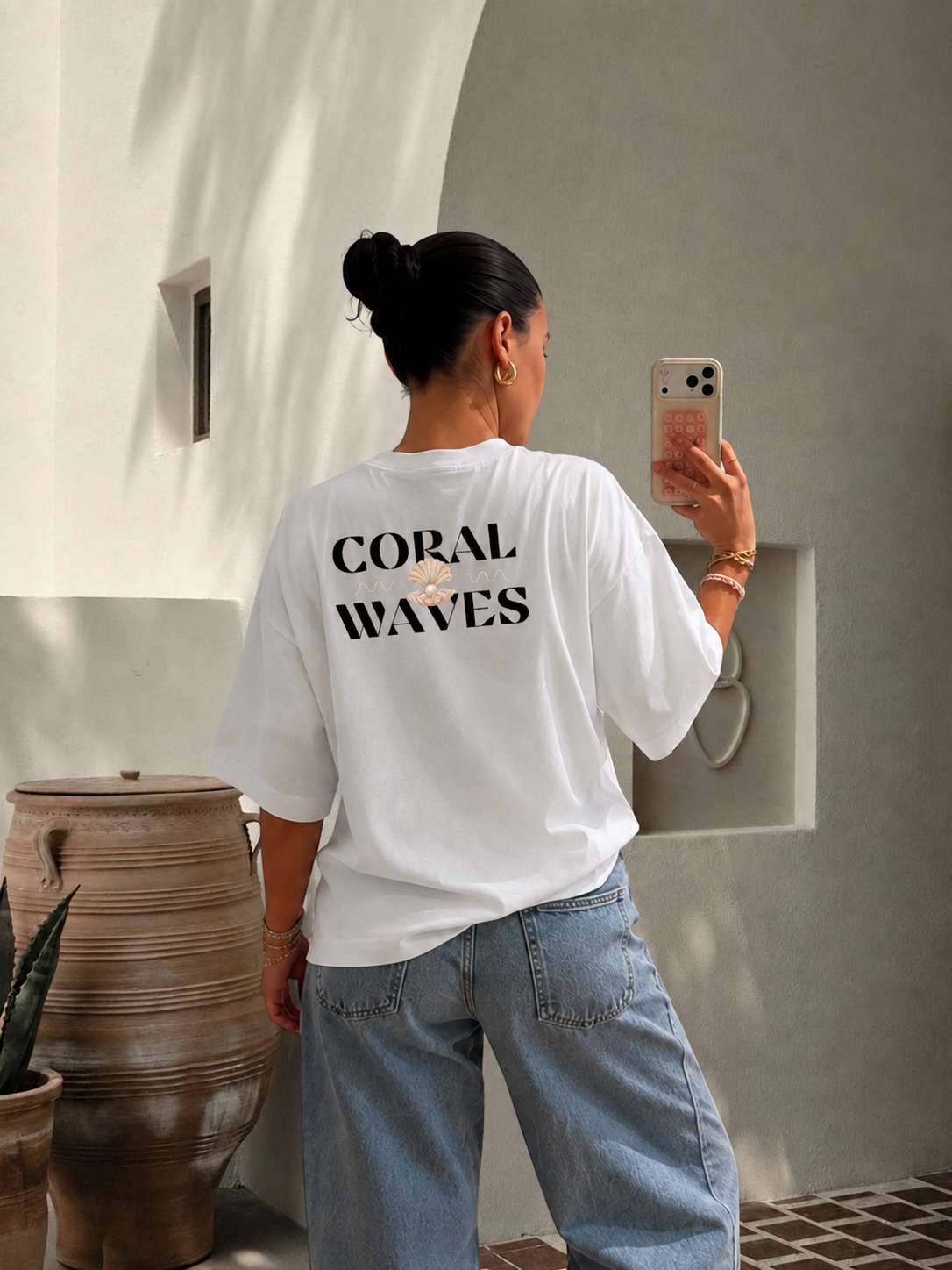 T-shirt - Coral Waves 🐚