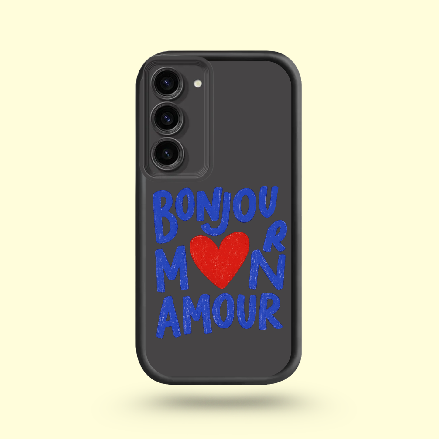 Coque Samsung - Bonjour m❤️n Amour