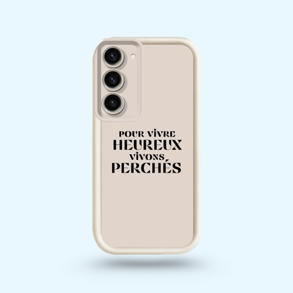 Coque Samsung - Vivre heureux ☀️