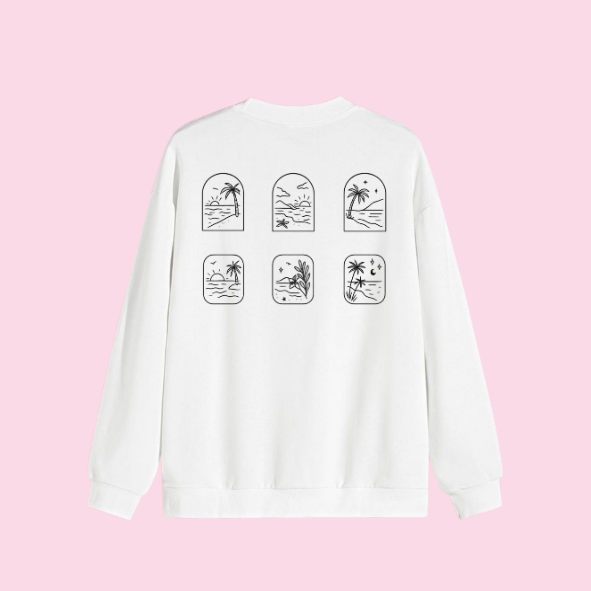 Sweat shirt - Plage 🐚