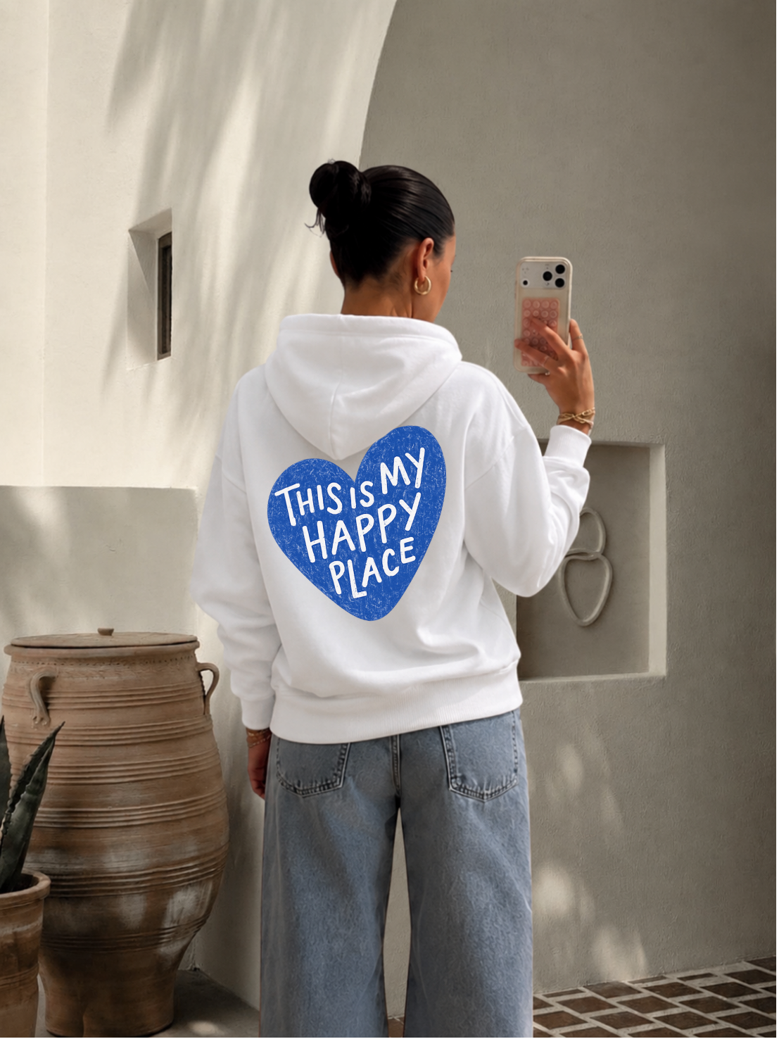 Sweat shirt - Happy Place Blue 💙