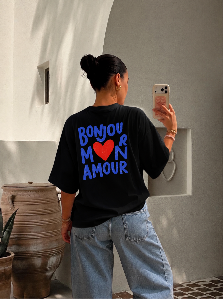 T-shirt - Bonjour m❤️n Amour