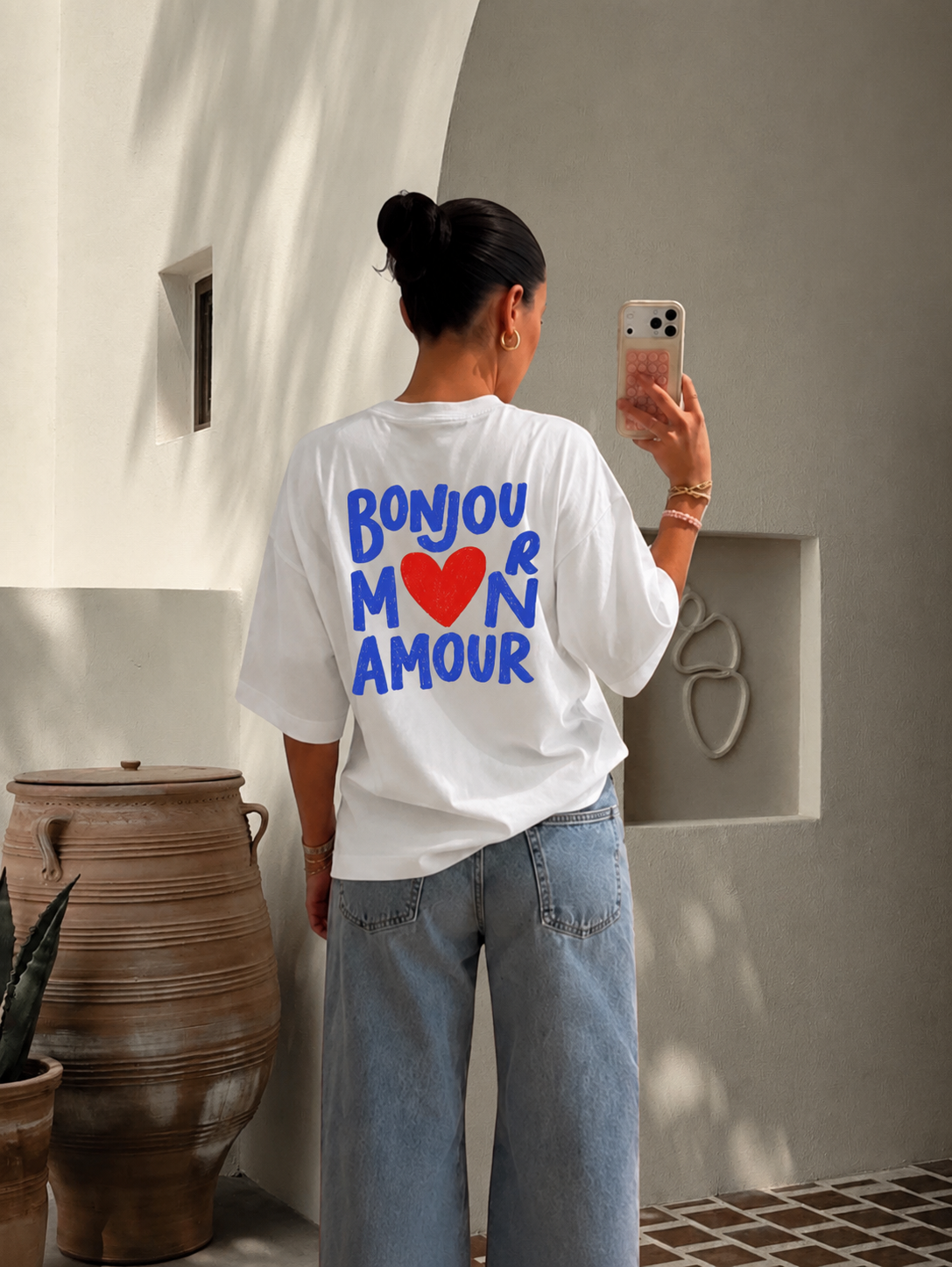 T-shirt - Bonjour m❤️n Amour