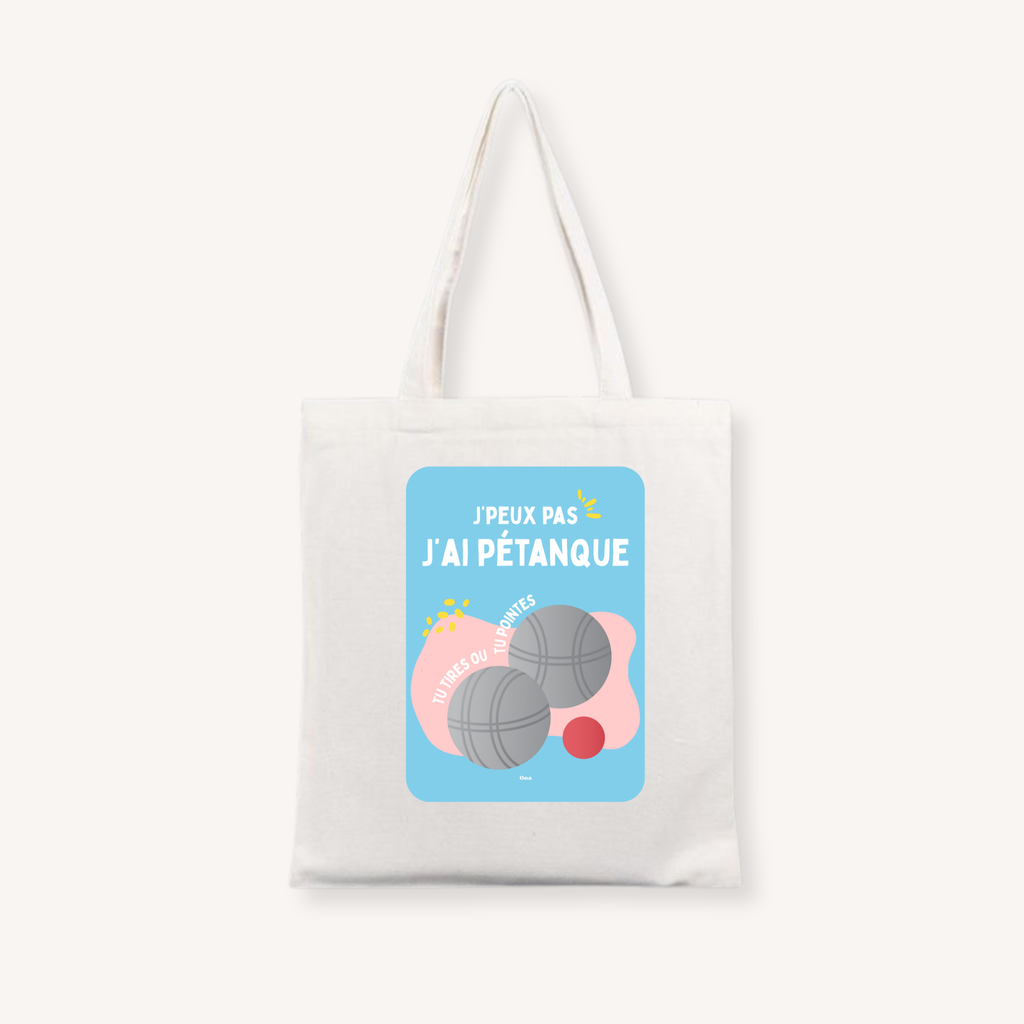Tote Bag - J’ai Pétanque 🌞