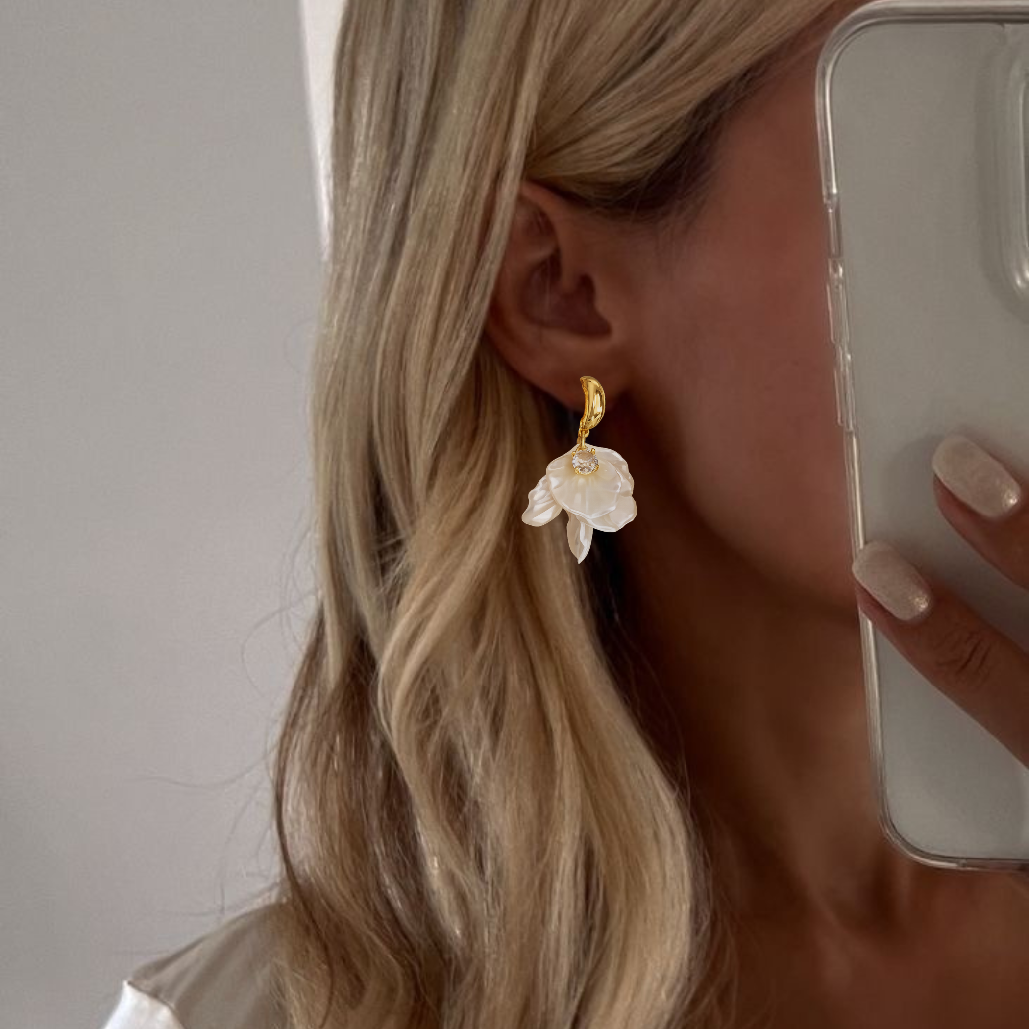 Boucles d’oreilles - Plume