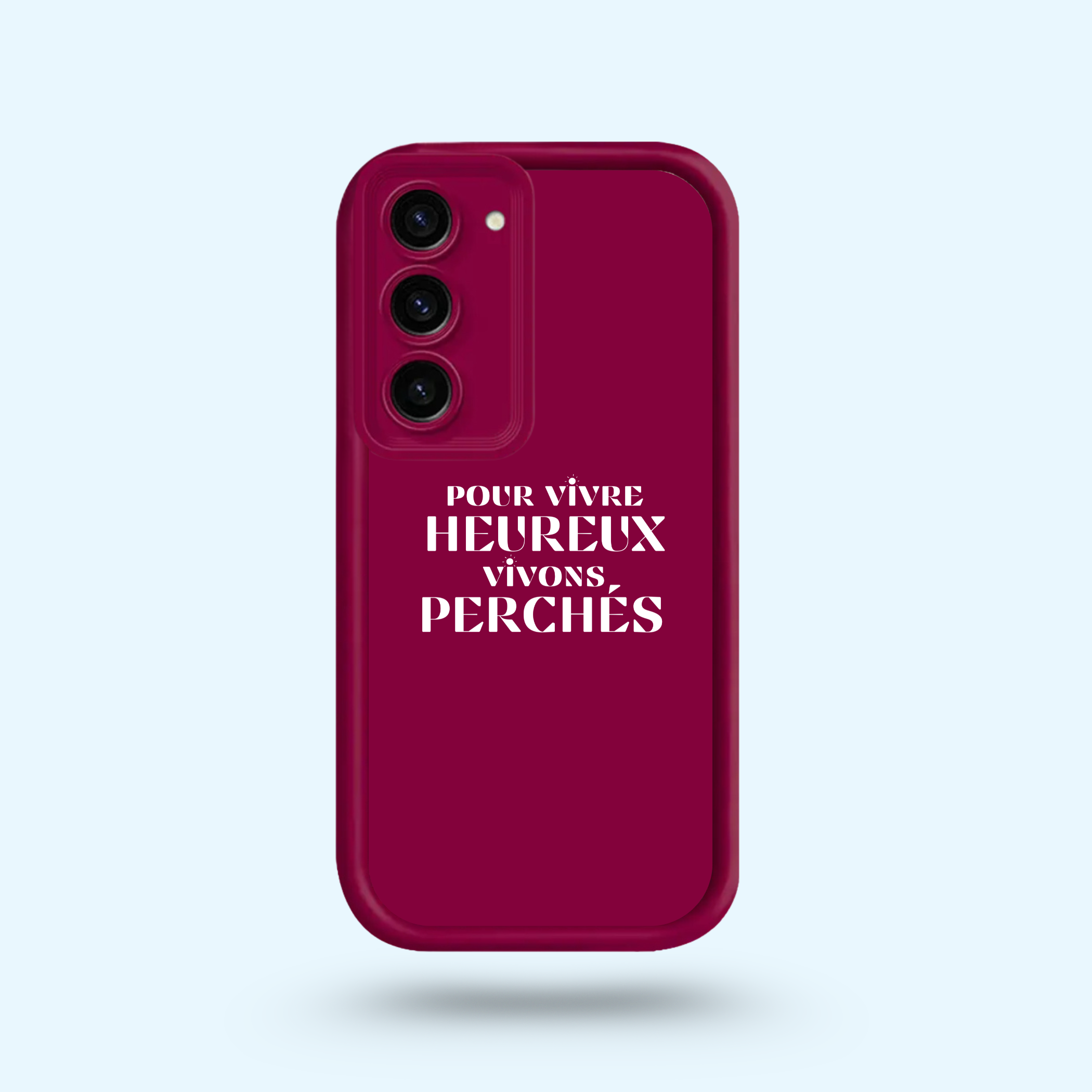 Coque Samsung - Vivre heureux ☀️