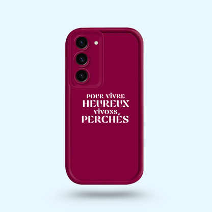 Coque Samsung - Vivre heureux ☀️