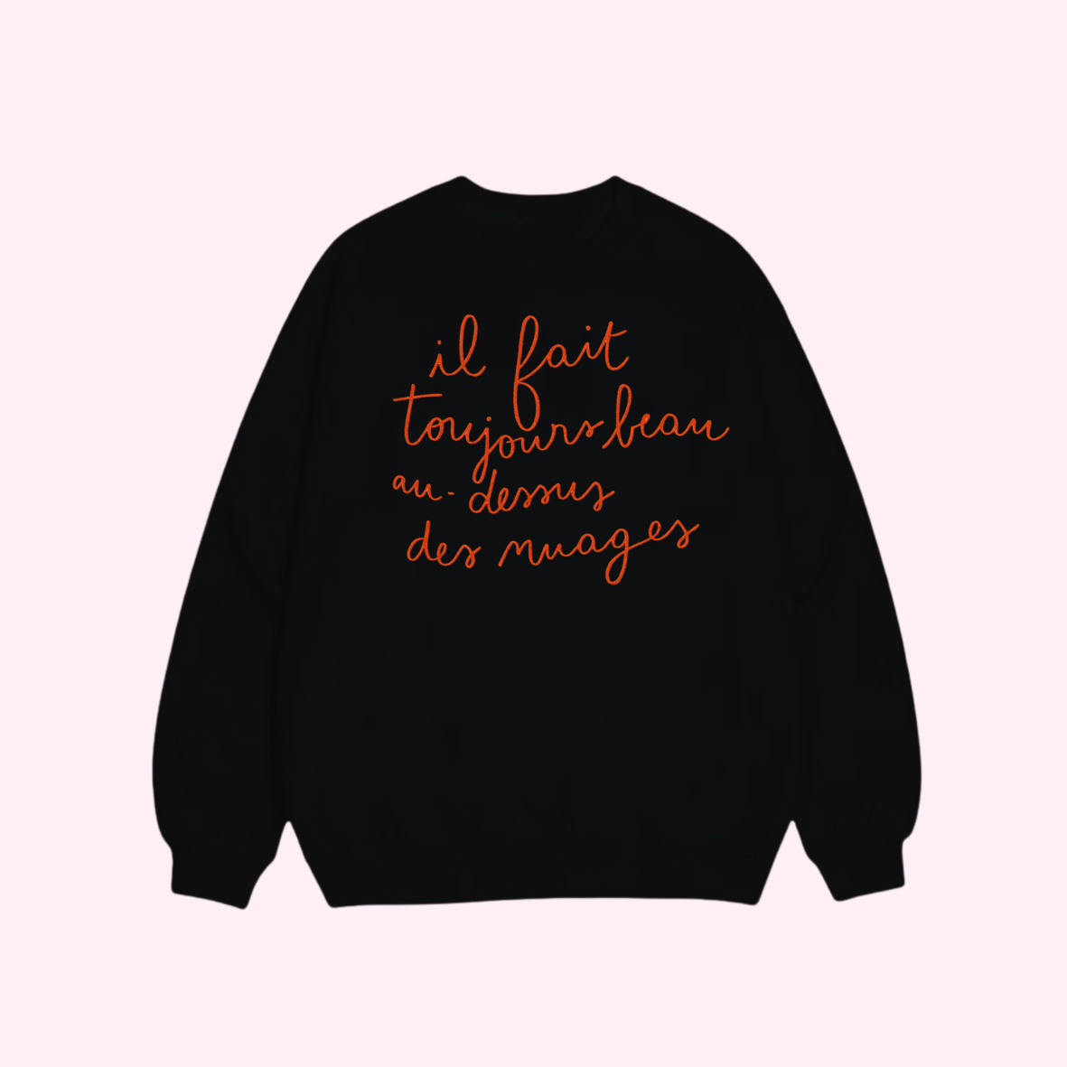 Sweat shirt - Au dessus des nuages ☁️