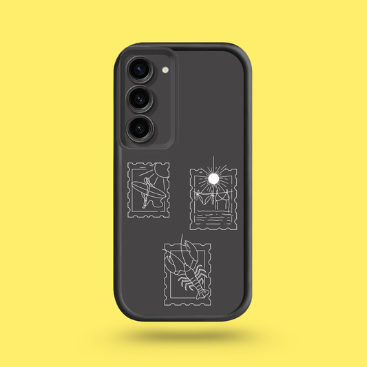 Coque Samsung - Timbres ✉️
