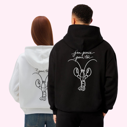 Sweat shirt - J’en pince pour toi 🦞