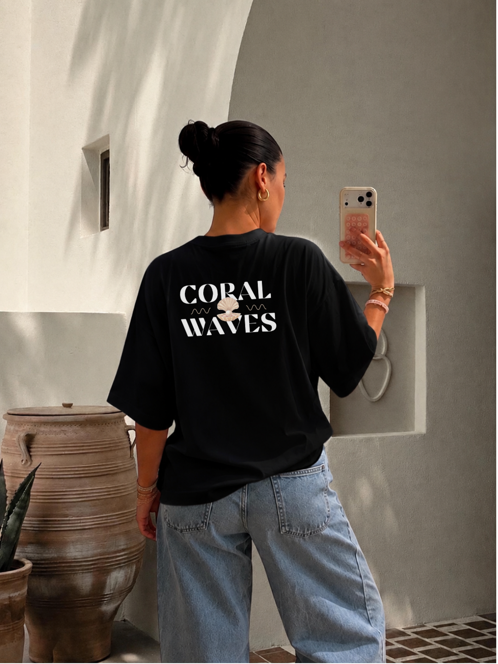 T-shirt - Coral Waves 🐚