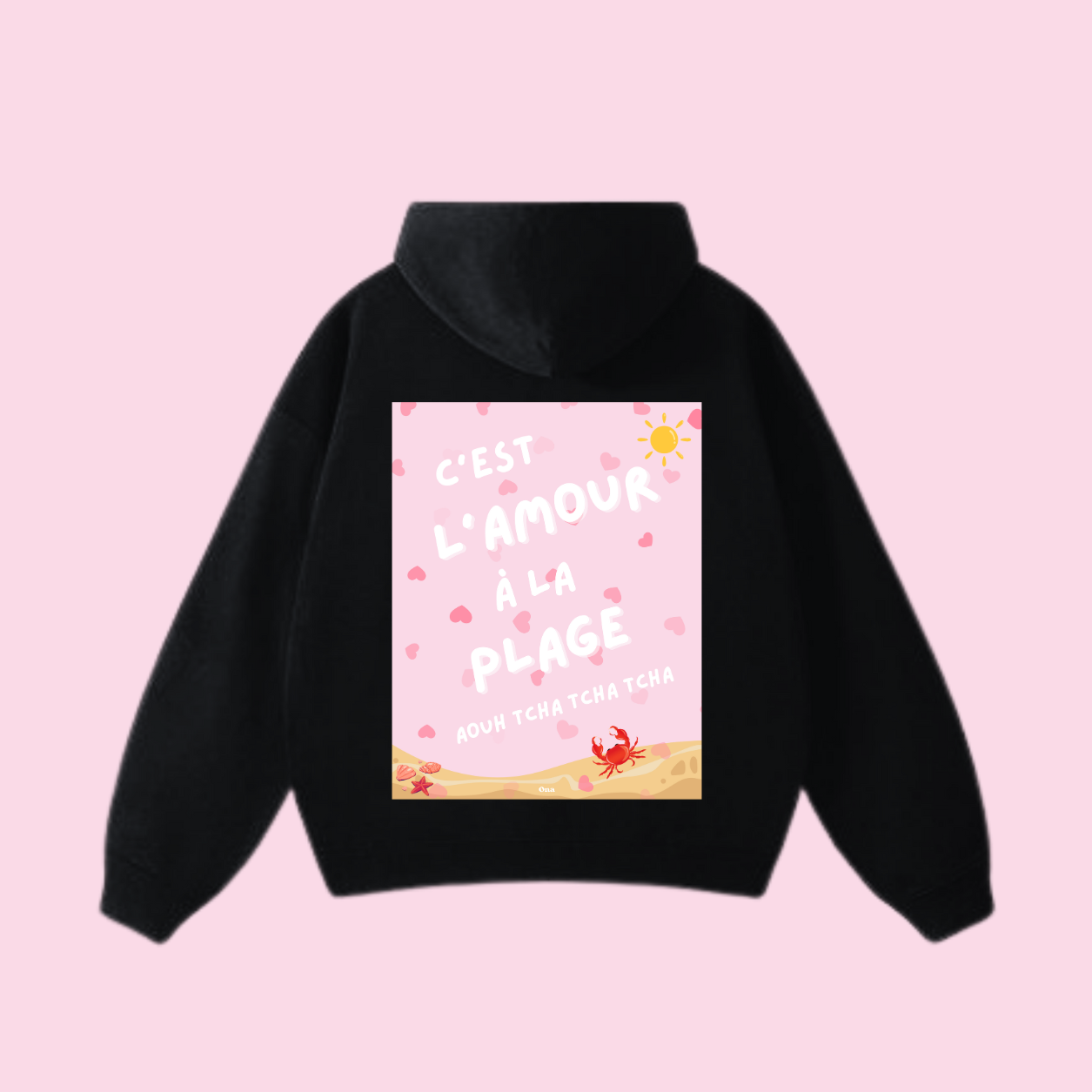 Sweat shirt - Amour à la plage 💕