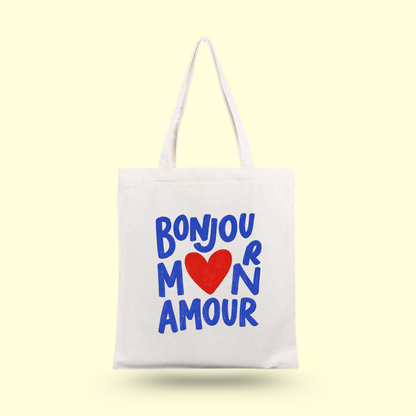 Tote Bag - Bonjour m❤️n Amour