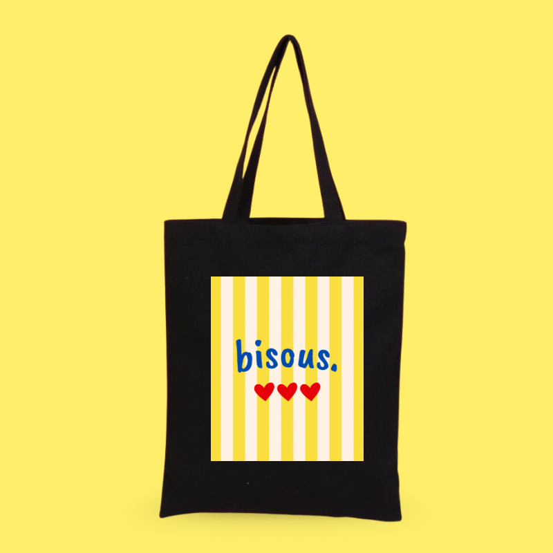 Tote Bag - Bisous 💛