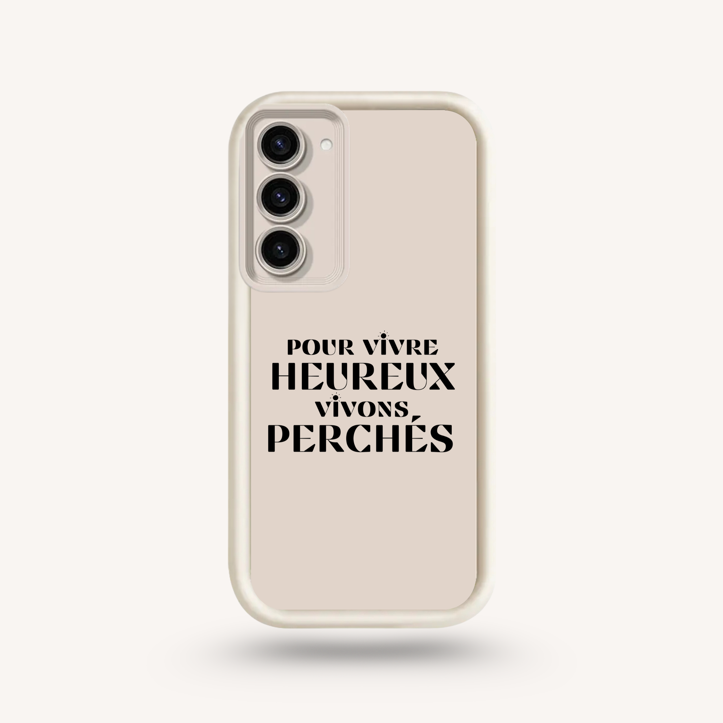Coque Samsung - Vivre heureux ☀️