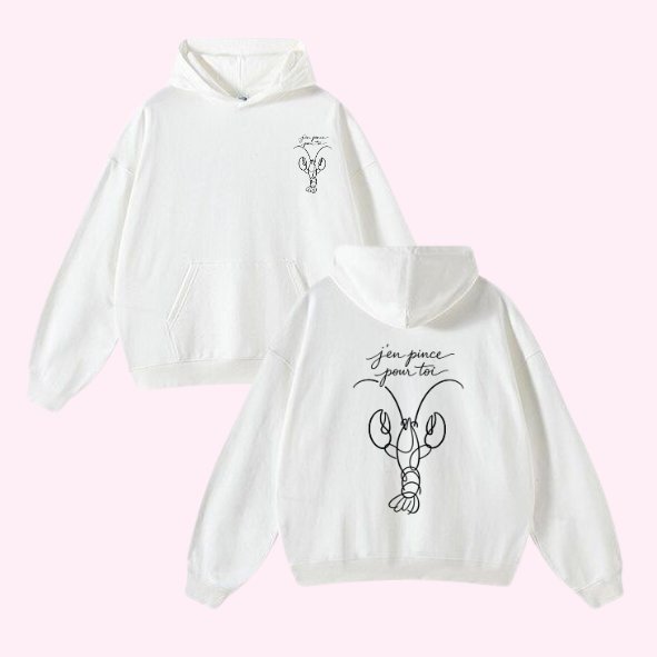 Sweat shirt - J’en pince pour toi 🦞