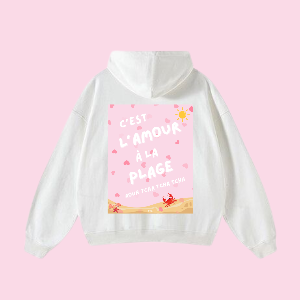 Sweat shirt - Amour à la plage 💕