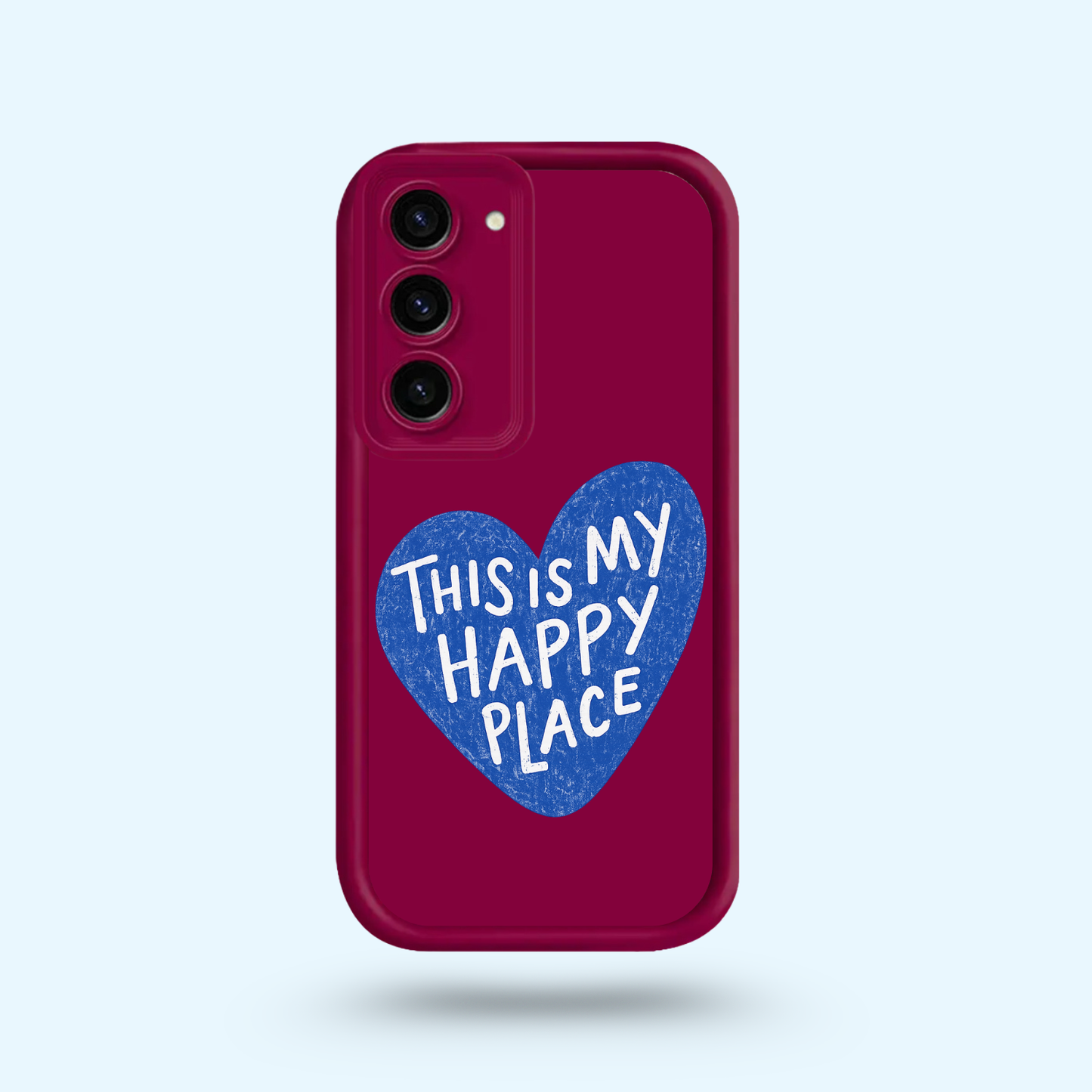 Coque Samsung - Happy Place Blue 🐋